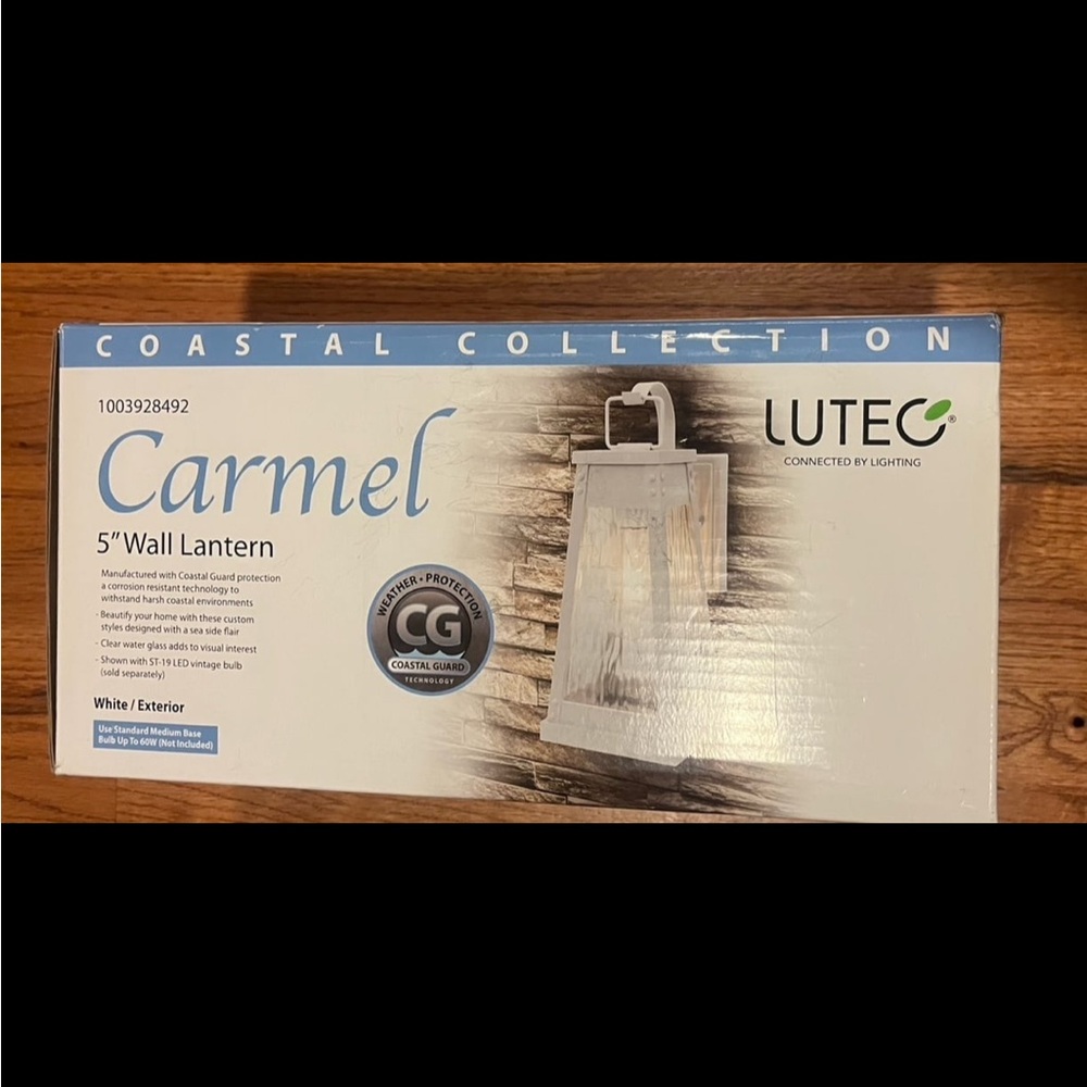 Nib - LUTEC White Wall Lantern